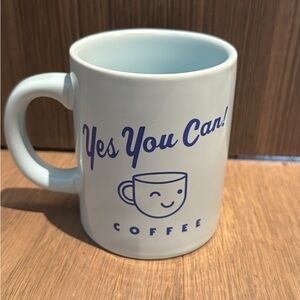 Ban.do Motivational Blue Coffee Mug
